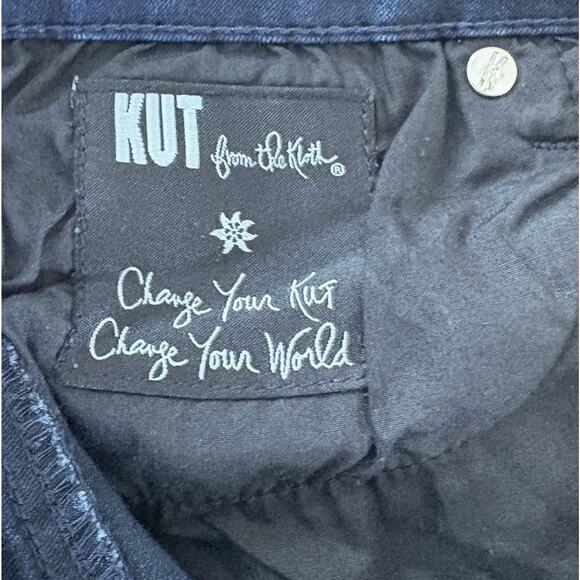 KUT from the Kloth Jeans Size 12 Tall Josephine Mid Rise Bootcut Dark Wash 34x33 - Picture 9 of 16